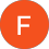 Letra F do Google Reviews